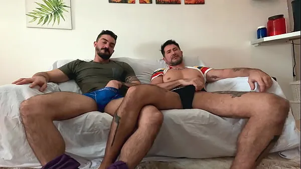 Segar Stepbrother warms up with my cock watching porn - can't stop thinking about step-brother's cock - stepbrothers fuck bareback when parents are out - Stepbrother caught me watching gay porn - with Alex Barcelona & Nico Bello Tube saya