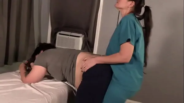 Frisk Nurse humps her patient min Tube
