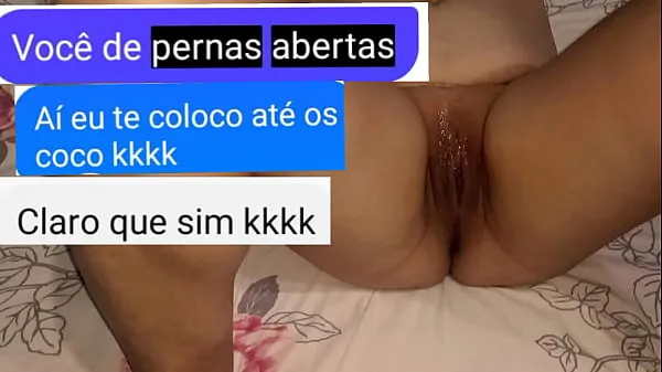 Sveže Goiânia puta she's going to have her pussy swollen with the galego fonso's bludgeon the young man is going to put her on all fours making her come moaning with pleasure leaving her ass full of cum and broken moji cevi