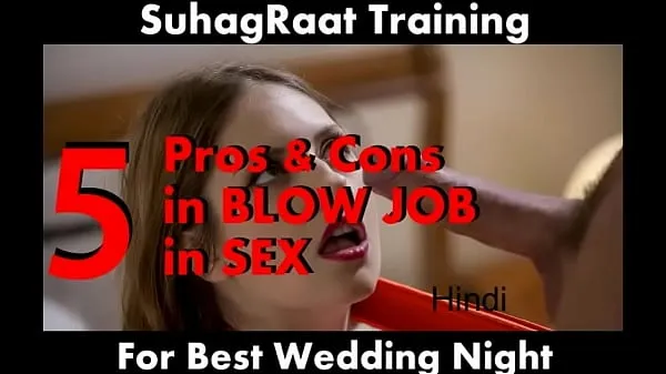 Frisk Indian New Bride do sexy penis sucking and licking sex on Suhagraat (Hindi 365 Kamasutra Wedding Night Training mit rør