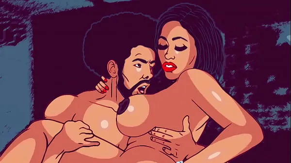 Tüpümün Sexy thick Ebony Moriah bounces her big butt on a bbc - Ai re rendered cartoon taze