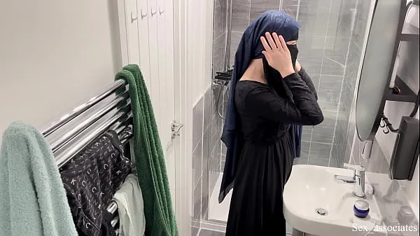 Färsk I caught gorgeous arab girl in niqab mastutbating in the bathroom min tub