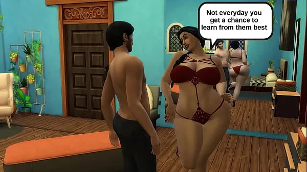 طازجة Vol 1 Part 7 - Desi Saree Aunty Lakshmi Take His Virginity - Wicked Whims أنبوبي