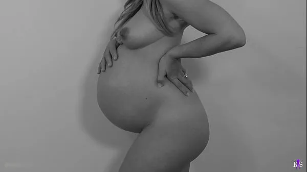Frisk Beautiful Pregnant Porn Star Housewife mit rør