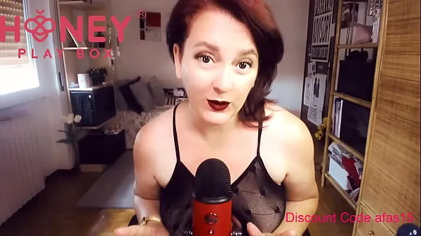 Färsk Sexy unboxing Joi the licker G-Spot vibrator from the Honeyplaybox insane clitoral orgasm min tub
