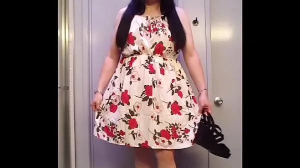 Färsk Shopping Stories - Wearing A New Shein Dress To Show You My Torrid Black Wedge Sandles min tub