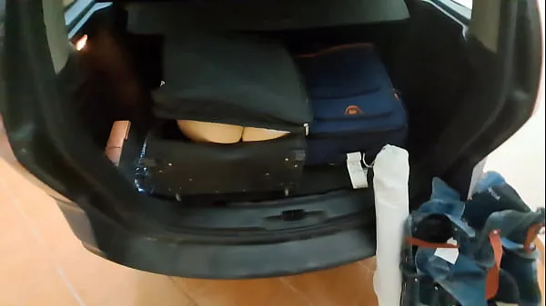 Fresh Wife hides in a travel bag and gets anal creampie from her husband's best friend my Tube