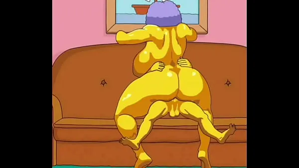 Tươi Selma Bouvier from The Simpsons gets her fat ass fucked by a massive cock ống của tôi
