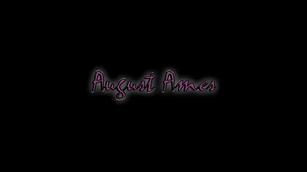 Tüpümün August Ames Sucks and Fucks Black Cock taze