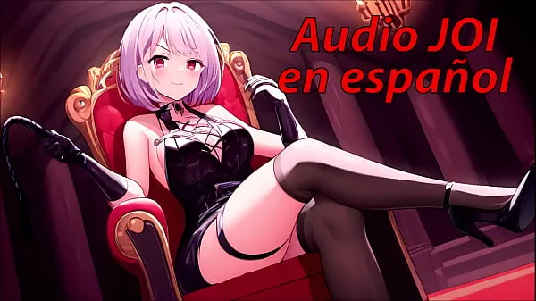 Frisk JOI hentai in Spanish. Your new mistress humiliates you mit rør