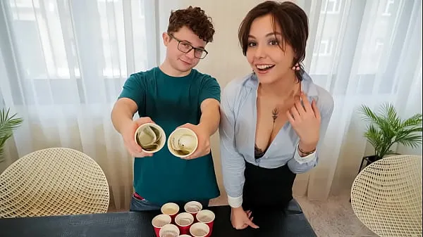 Tươi Nerdy Guy Loses His Gorgeous Czech Girlfriend In a Party Game ống của tôi