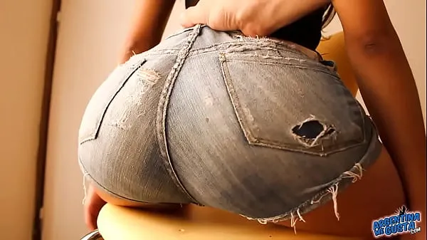 Fresh Most Round Ass Teen! Wearing Tight Denim Shorts! Cameltoe my Tube