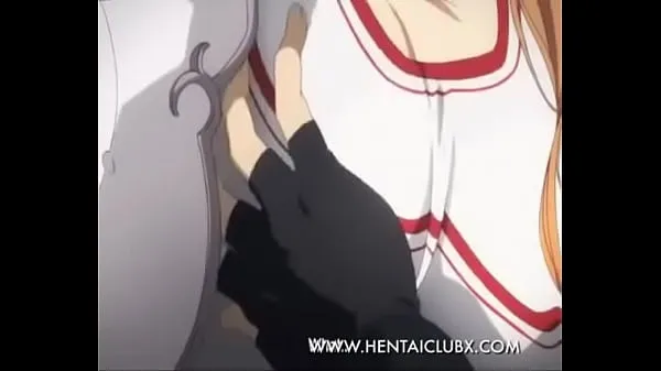 Čerstvé sexy Sword Art Online Ecchi moment anime girls mé trubici