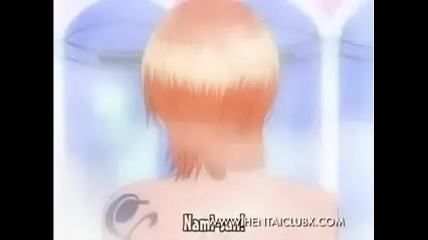 Segar hentai anime Nami and Vivi Taking a Bath One Piece Tiub saya